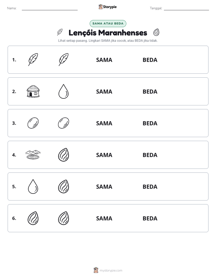 Sama atau Berbeda