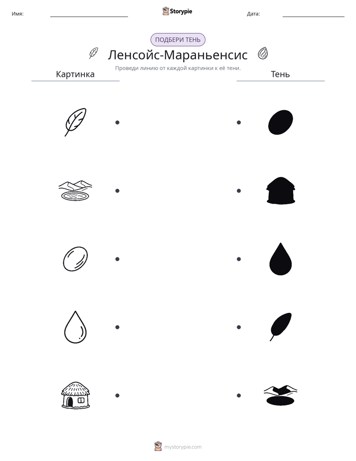 Сопоставление теней