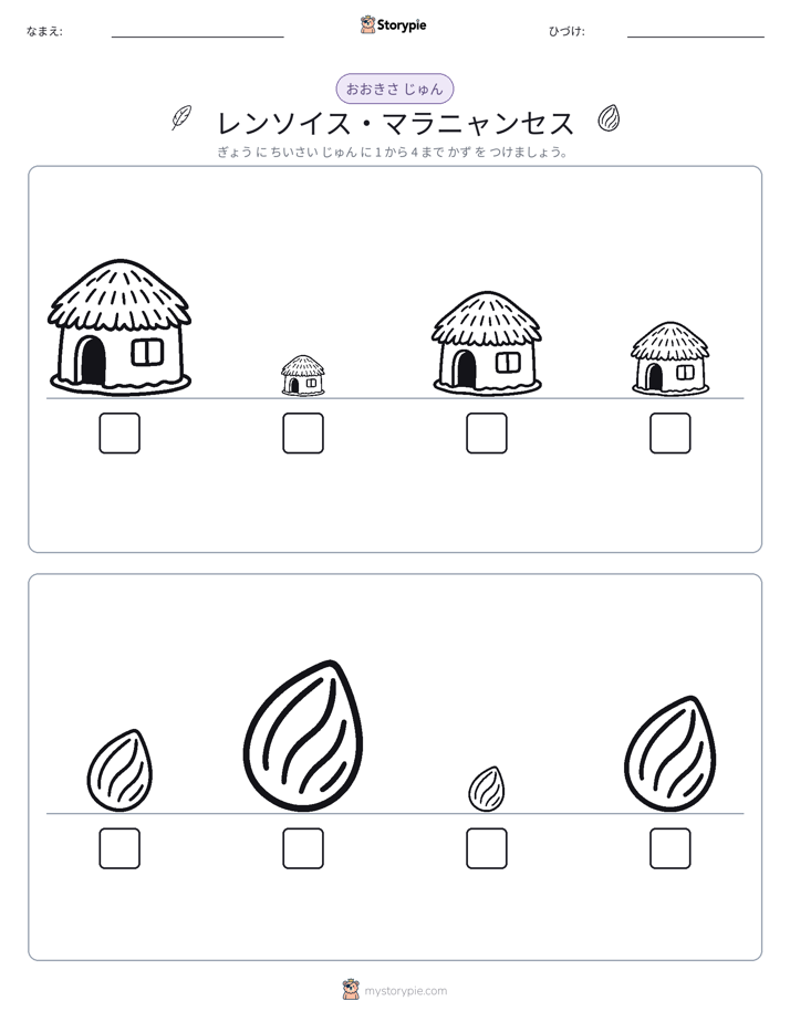 サイズ順