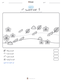 معاينة ورقة العمل القابلة للطباعة الغابة الأطلسية
