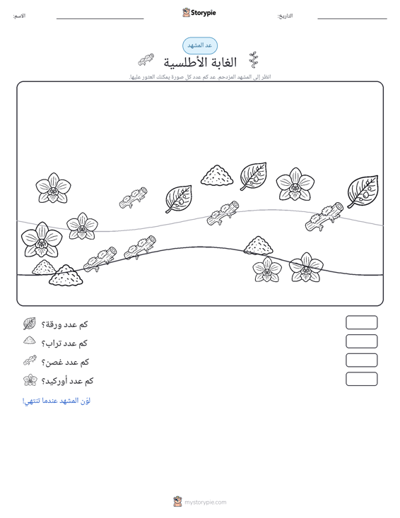 مشهد العد