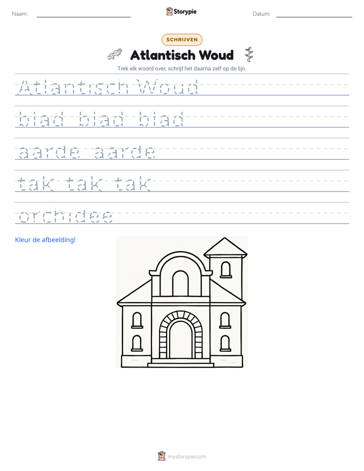 Schrijf Oefening