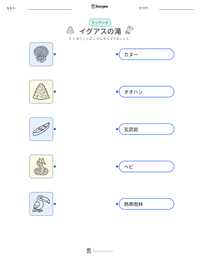 イグアスの滝 の印刷可能ワークシートプレビュー
