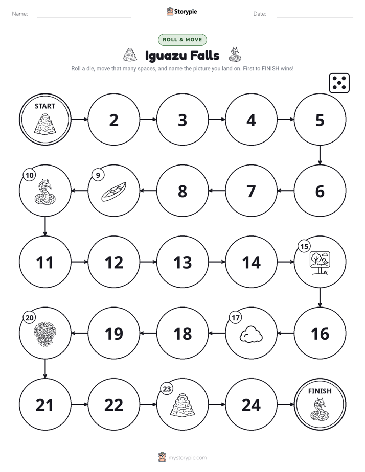 Roll & Move Game