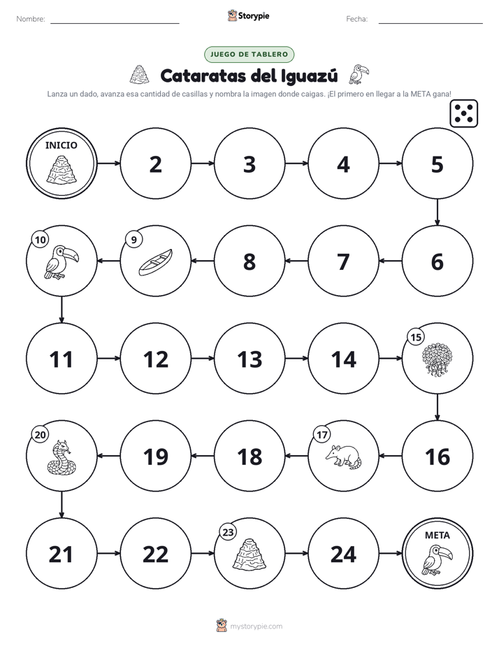 Juego de Rueda y Avanza