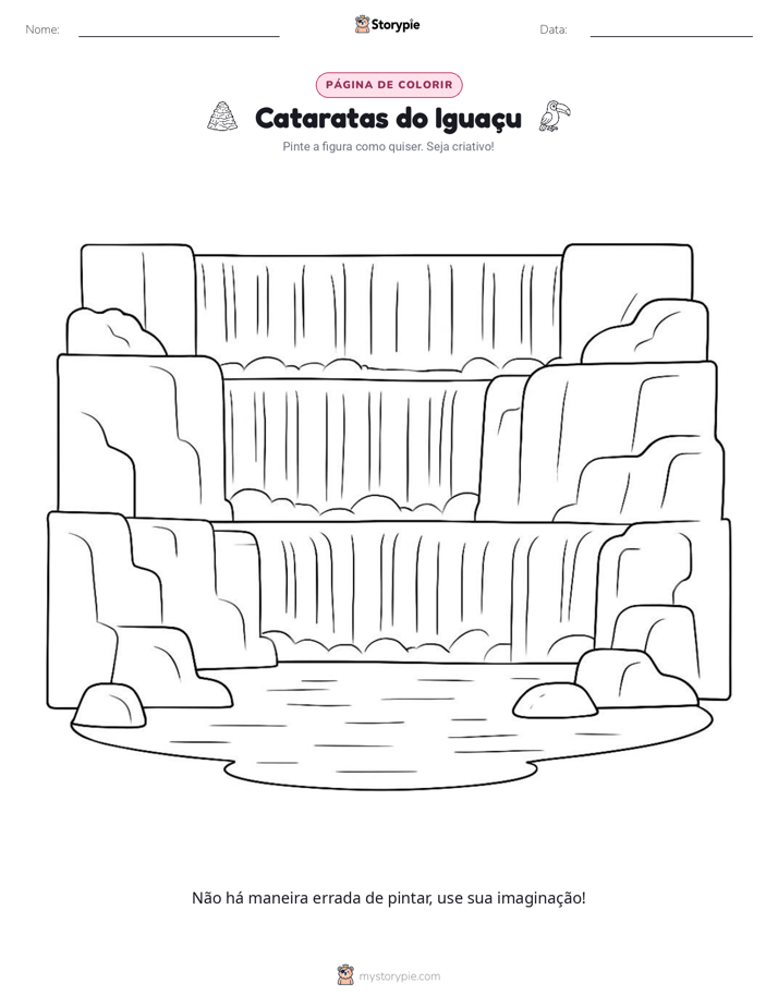 Página para colorir