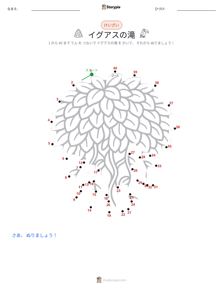 点つなぎ