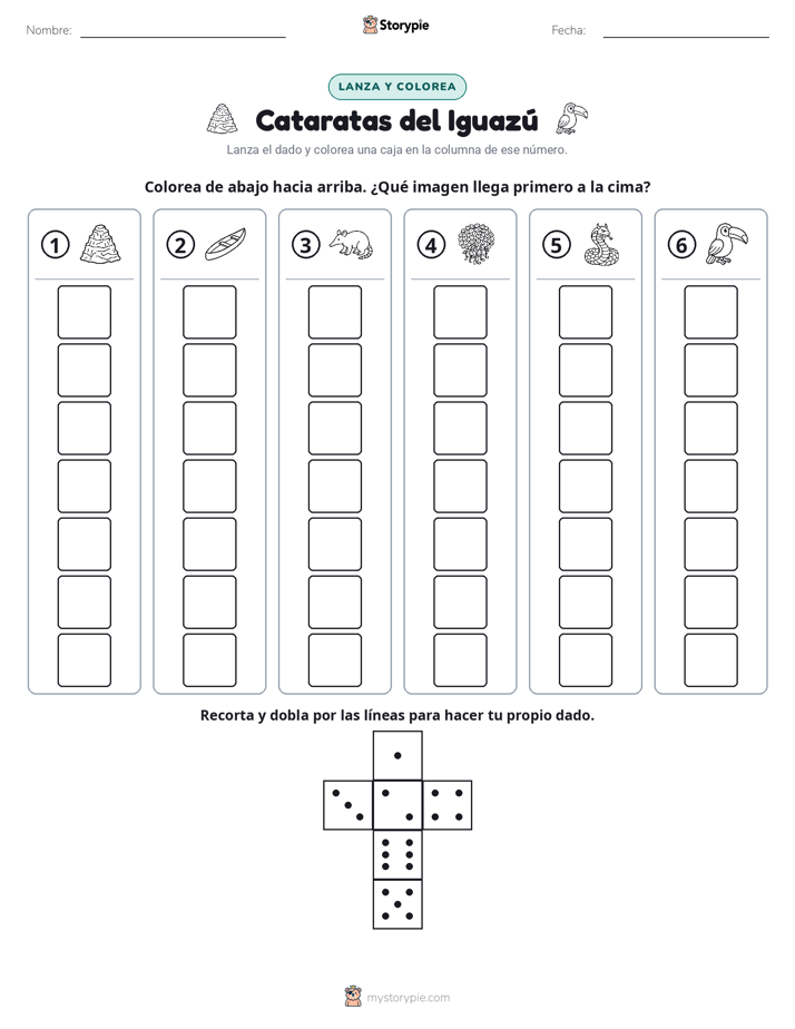 Rueda y Colorea