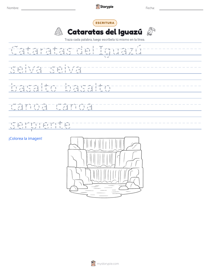 Práctica de Escritura