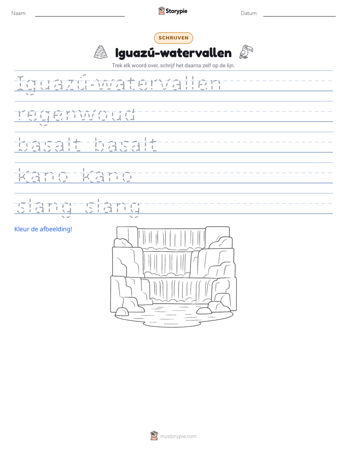 Schrijf Oefening