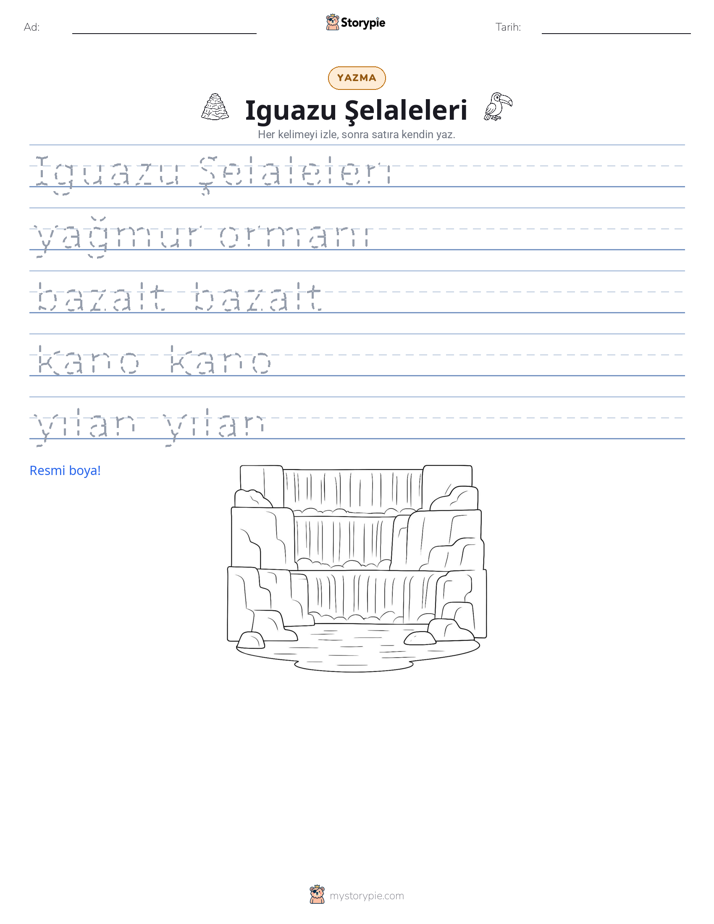 Yazma Pratiği