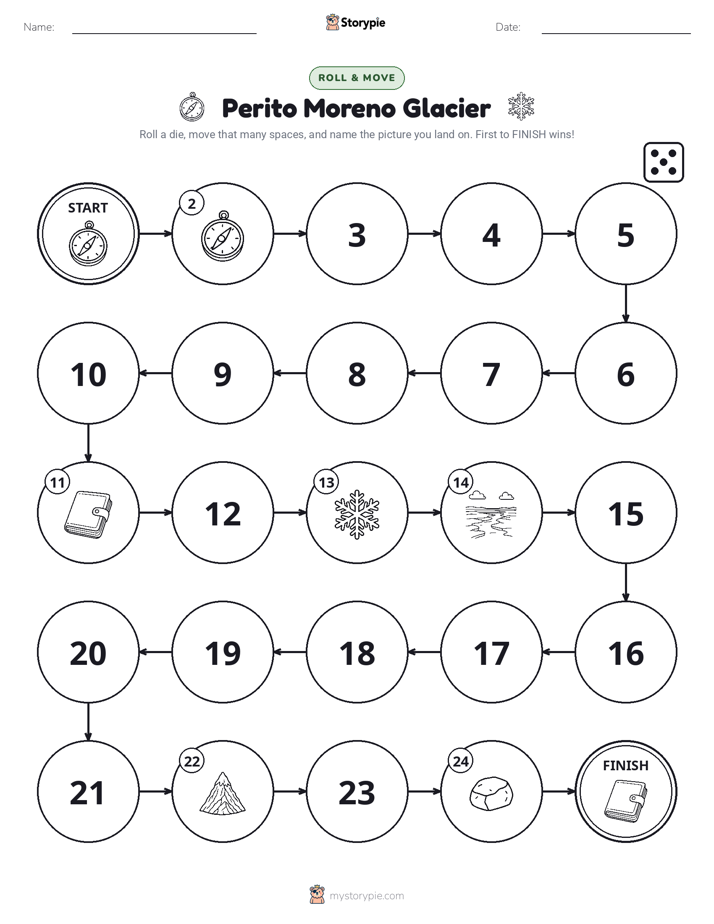 Roll & Move Game