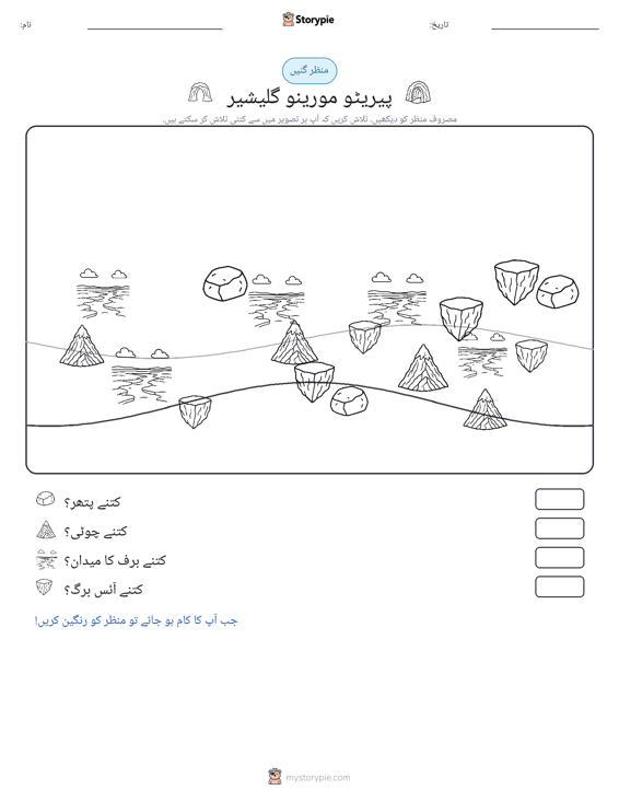 گنتی کا منظر