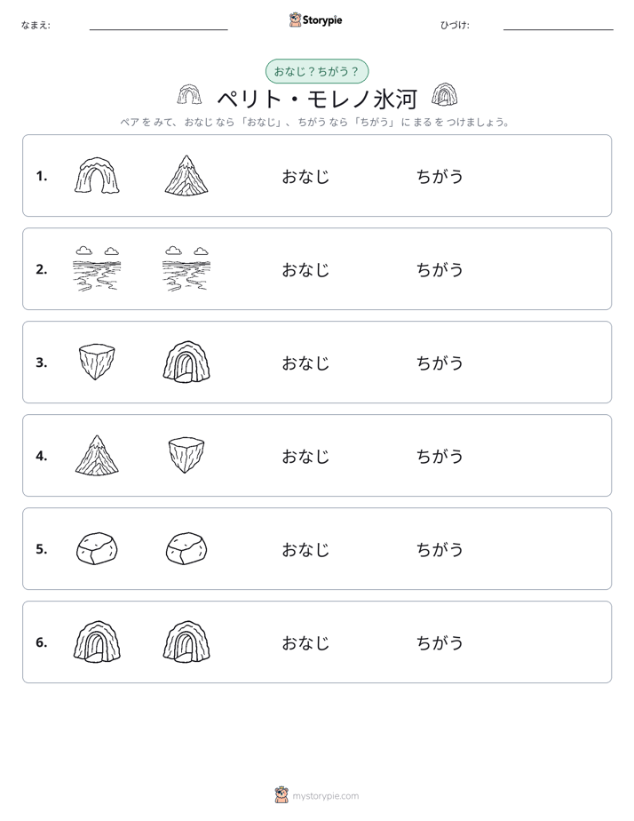 同じか違うか