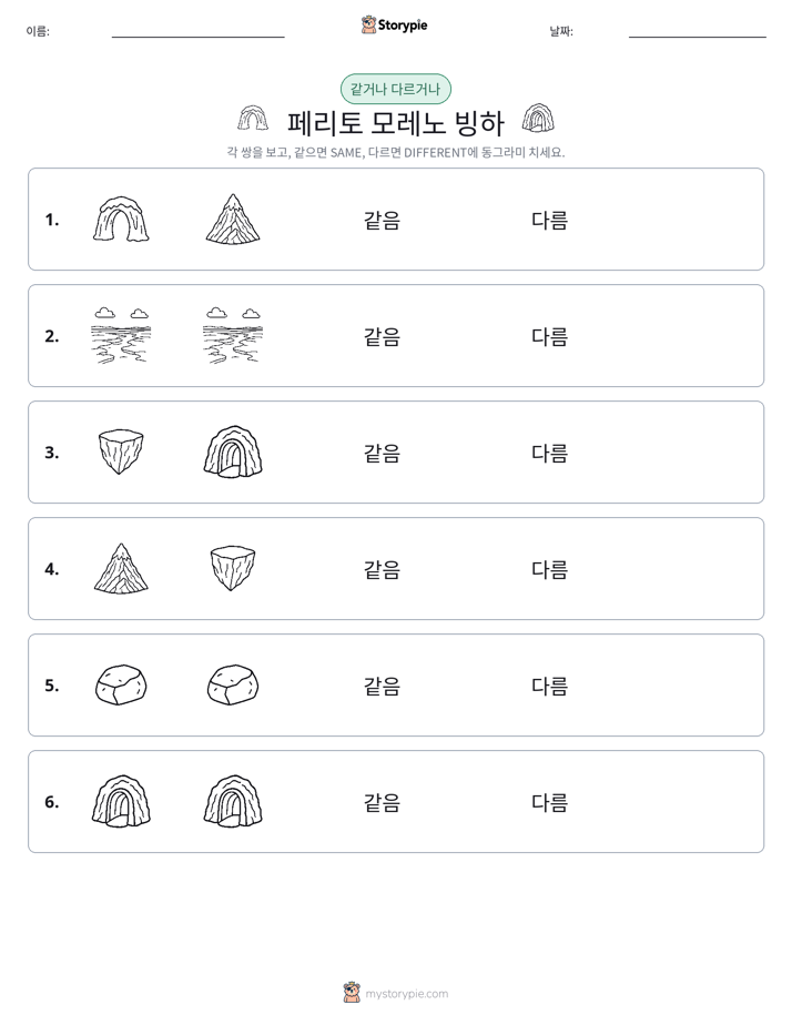 같은 것 또는 다른 것