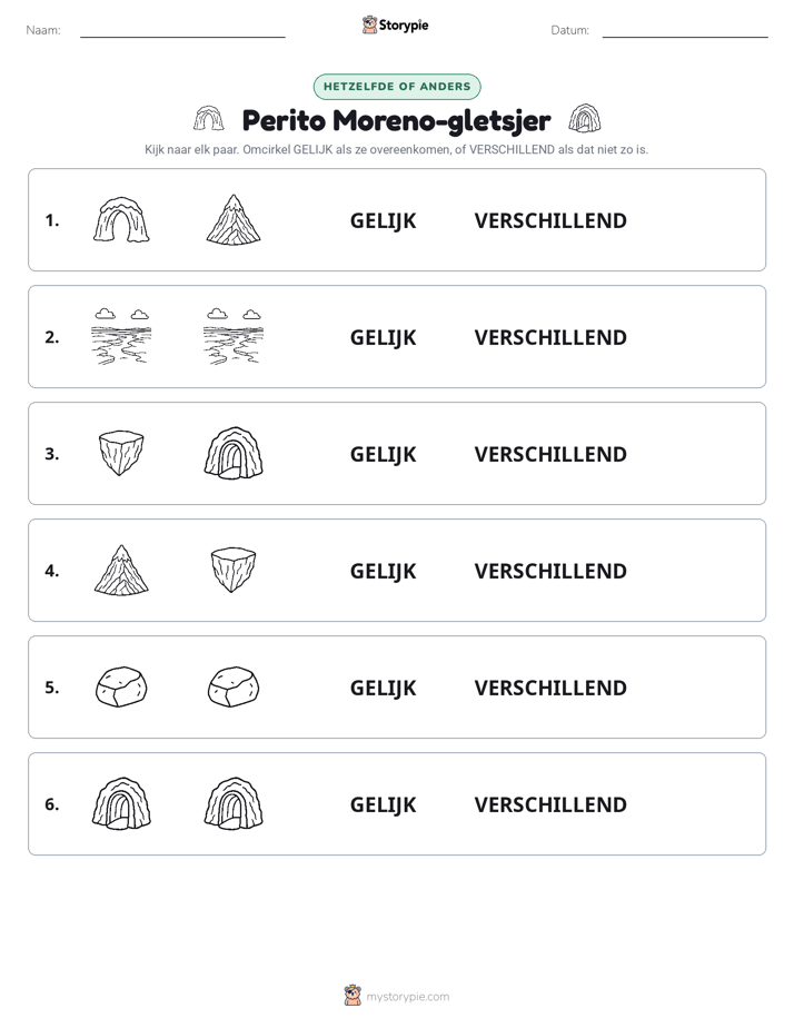 Zelfde of Verschillend