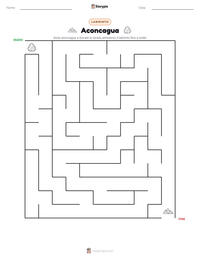 Anteprima della scheda stampabile di Aconcagua
