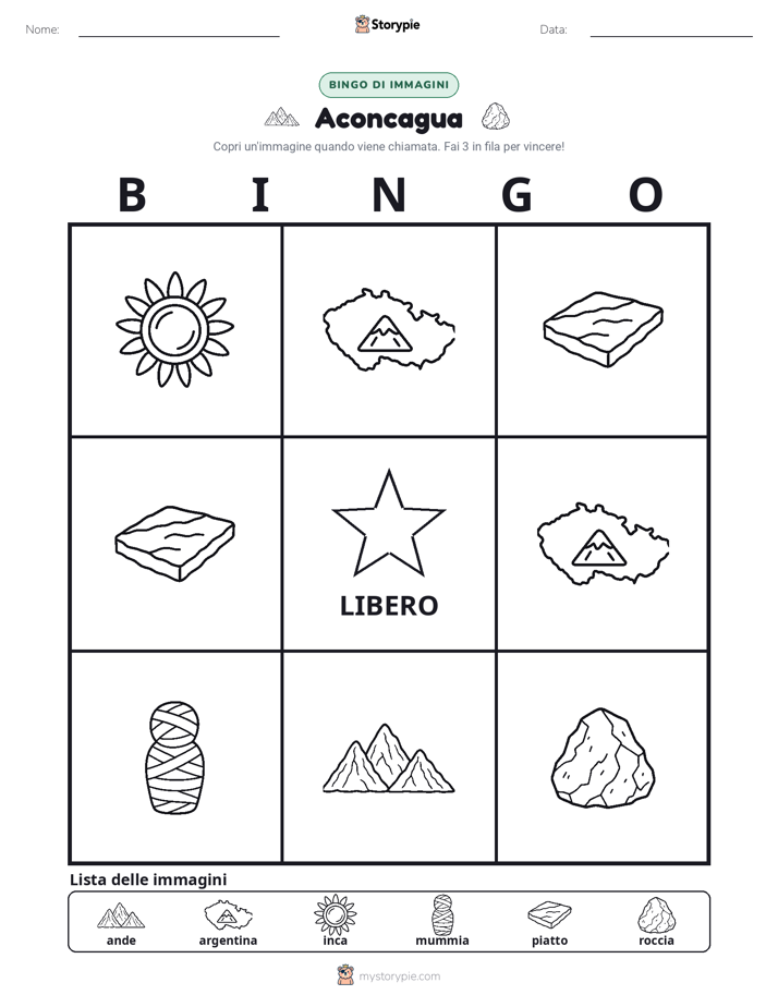 Bingo delle Immagini