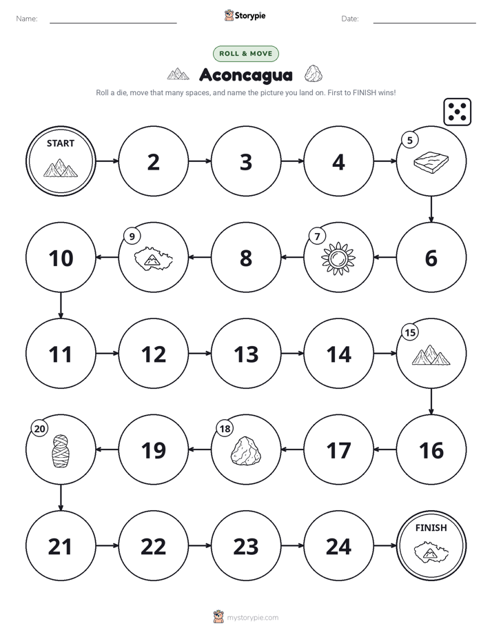 Roll & Move Game