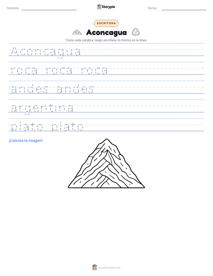 Práctica de Escritura