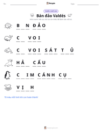 Xem trước tài liệu in sẵn Bán đảo Valdés