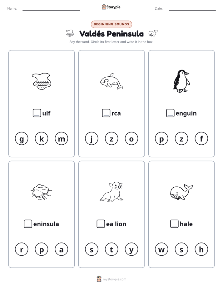 Beginning Sounds