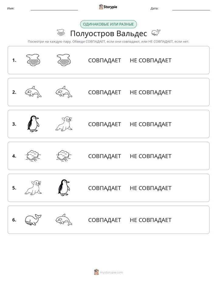 Одинаковое или разное