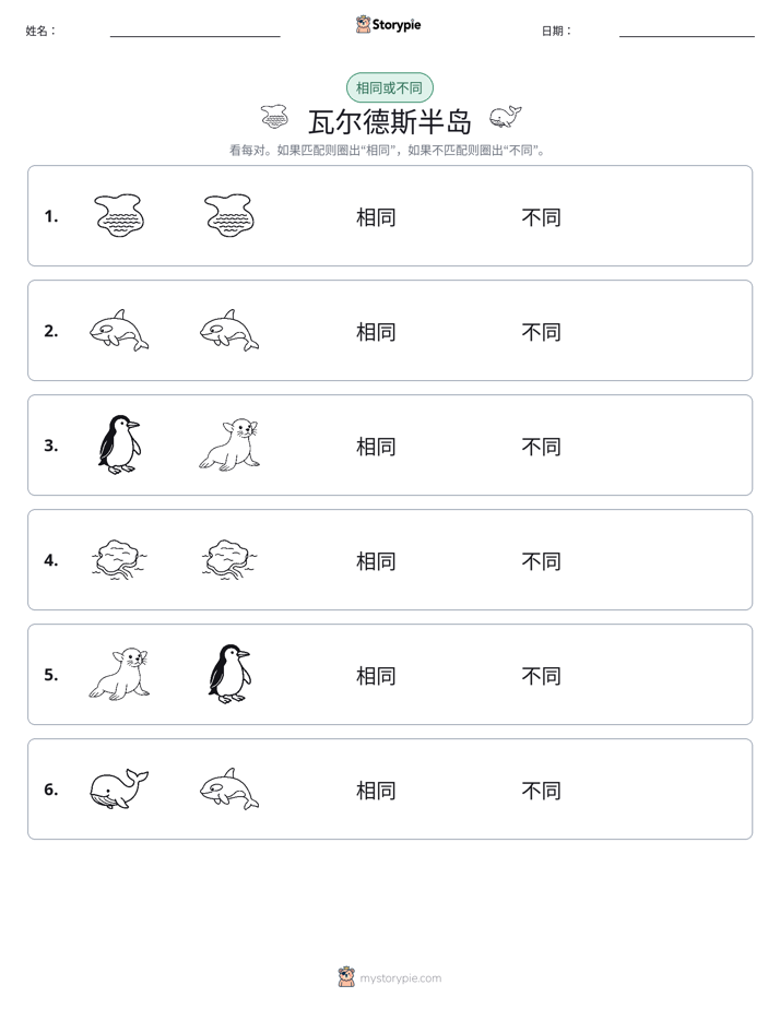 相同或不同