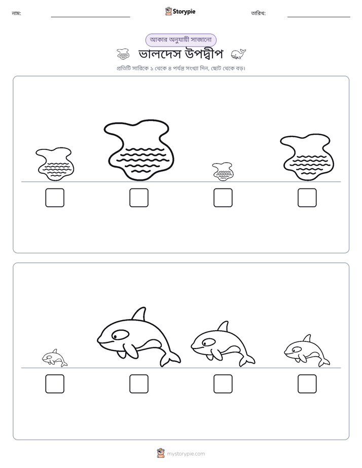 আকারের ক্রম