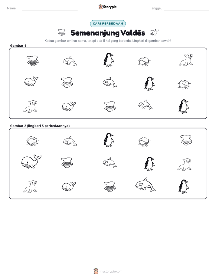 Temukan Perbedaannya
