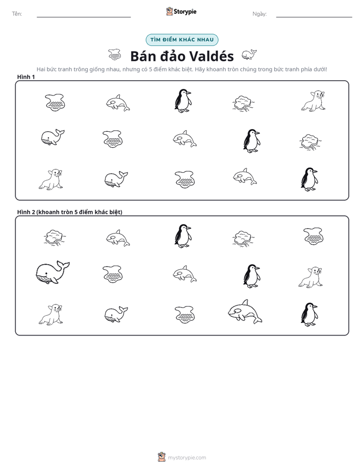 Tìm Sự Khác Biệt