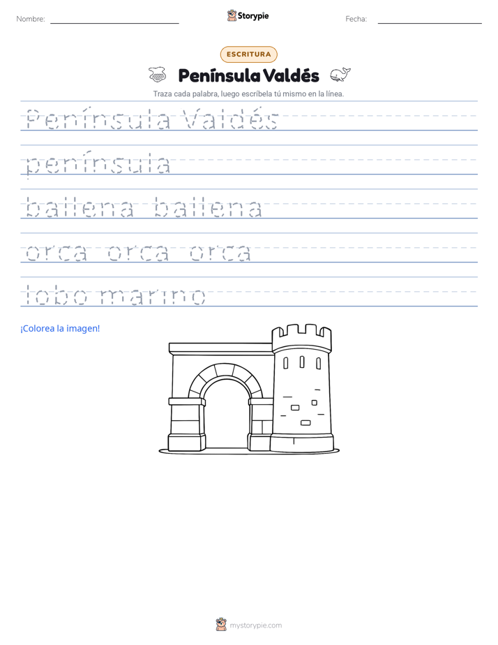 Práctica de Escritura