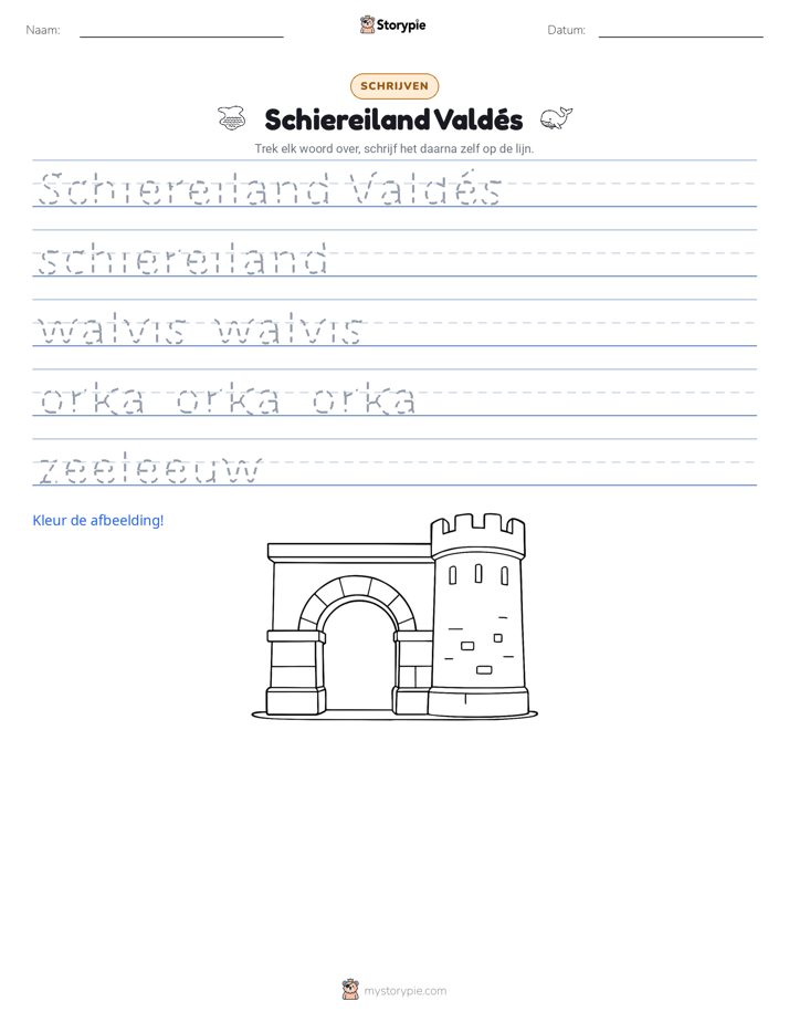 Schrijf Oefening