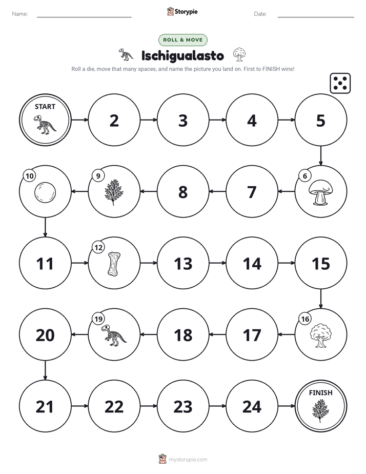 Roll & Move Game