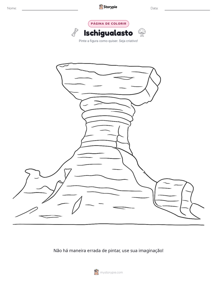 Página para colorir