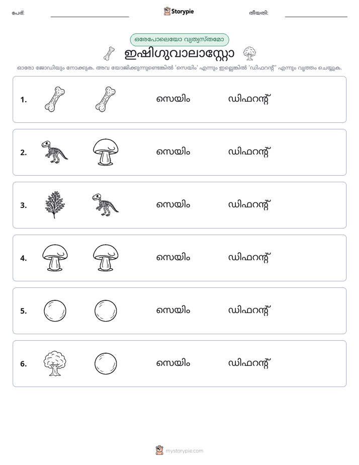 ഒന്നോ വ്യത്യാസമോ