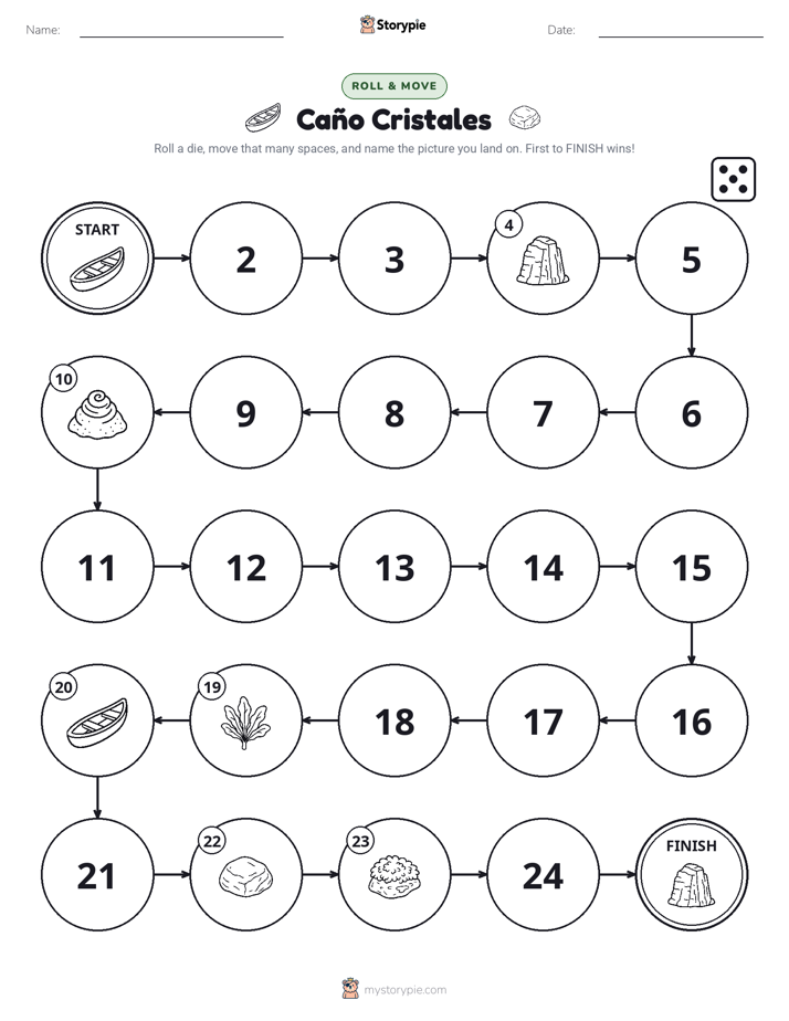 Roll & Move Game