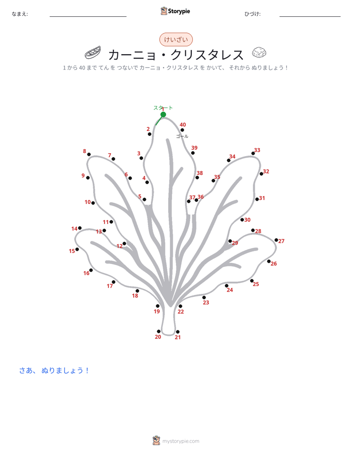 点つなぎ