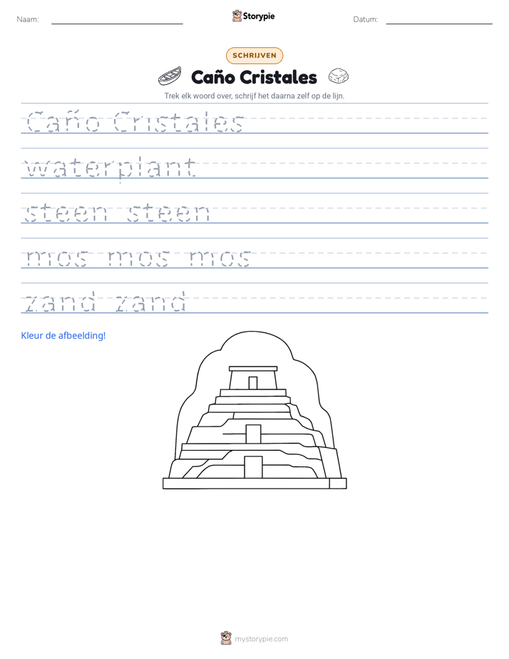 Schrijf Oefening