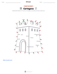 Cartagena druckbare Arbeitsblatt Vorschau
