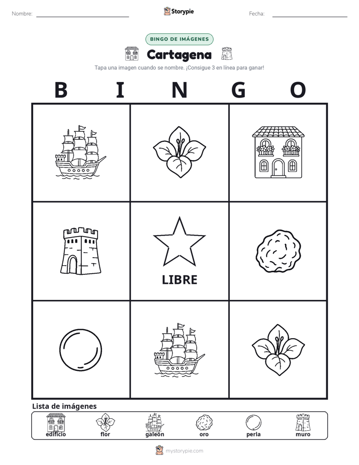 Bingo de Imágenes
