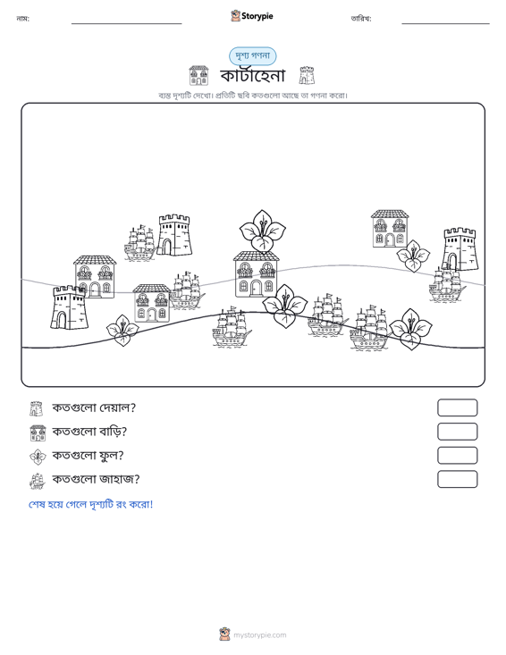 গণনা দৃশ্য