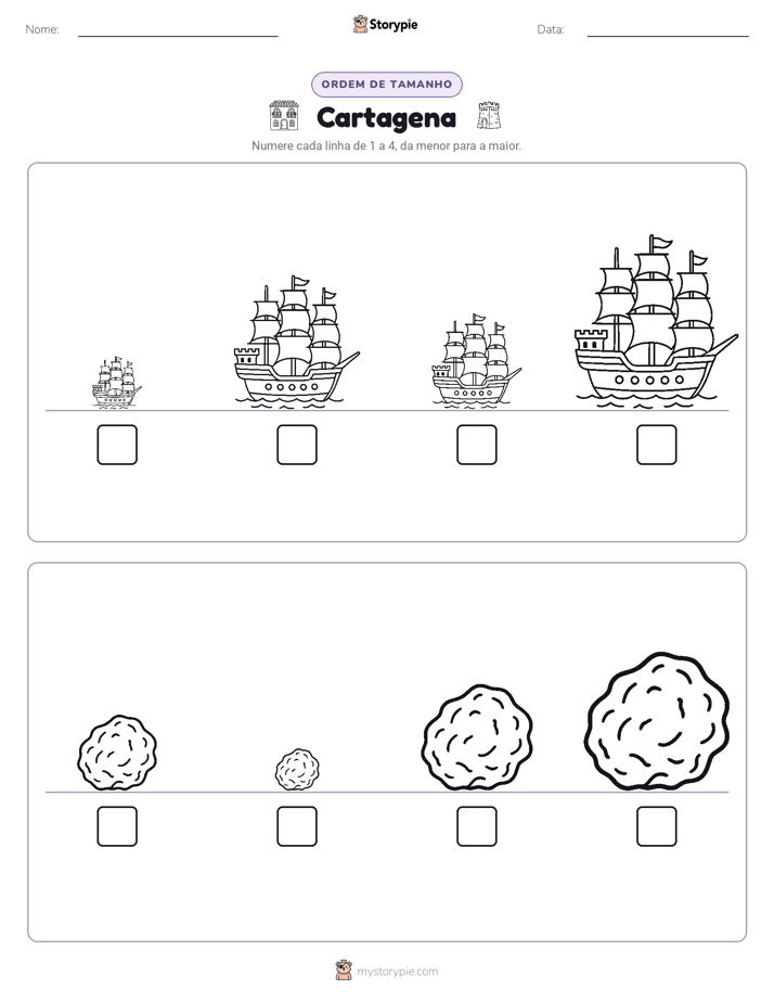 Ordem de Tamanho