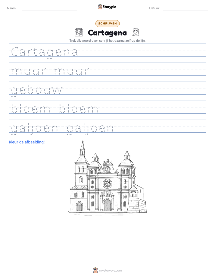 Schrijf Oefening
