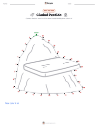 Ciudad Perdida printable worksheet preview