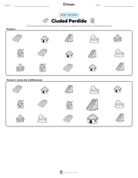 Ciudad Perdida printable worksheet preview