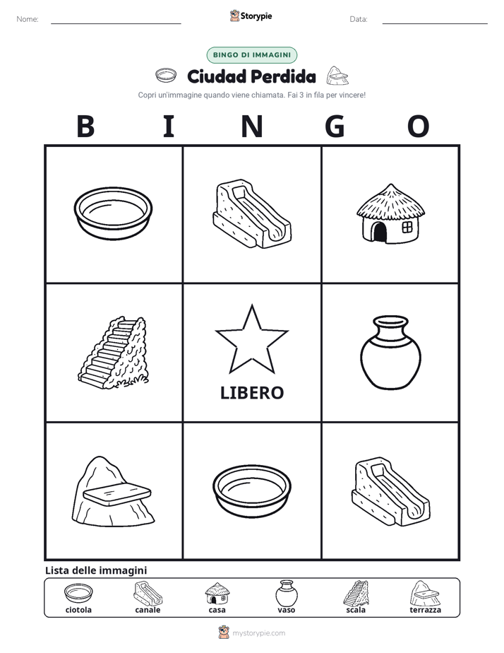 Bingo delle Immagini