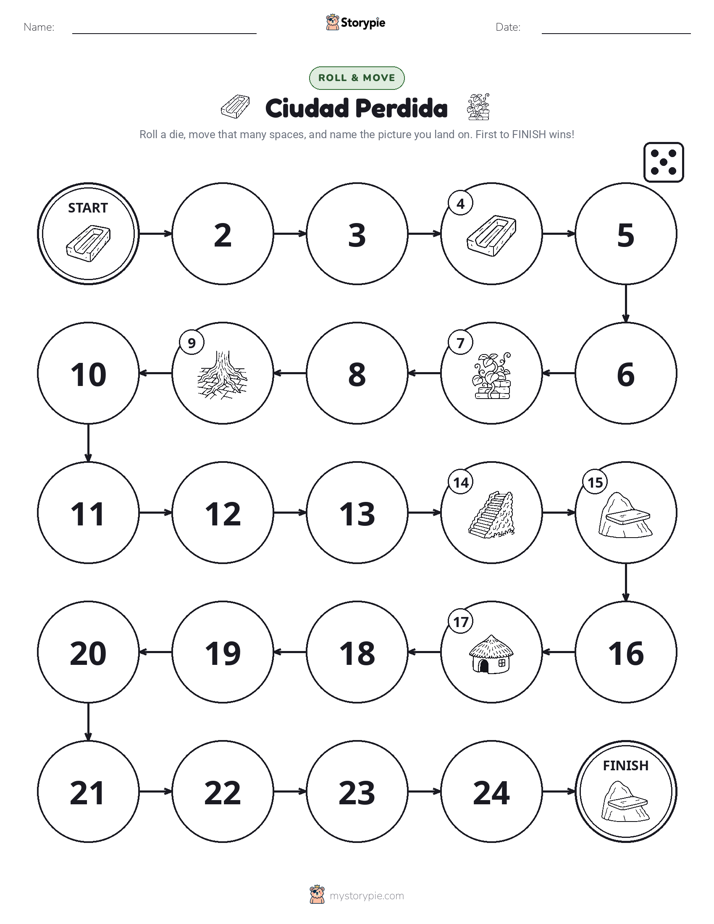 Roll & Move Game