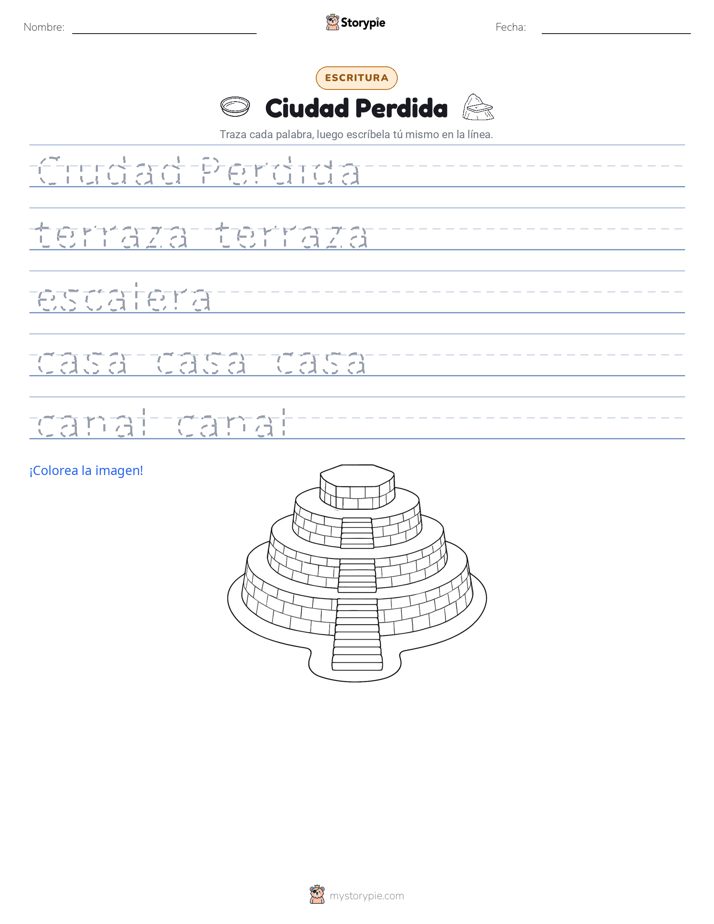 Práctica de Escritura
