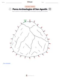 Anteprima della scheda stampabile di Parco Archeologico di San Agustín